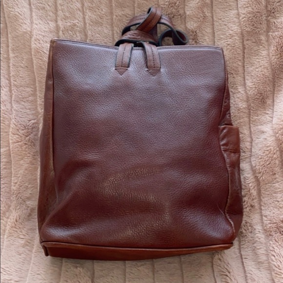 sundance leather backpack